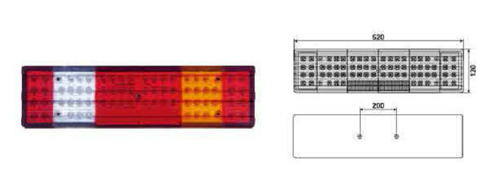 MECEDES tail light (1)