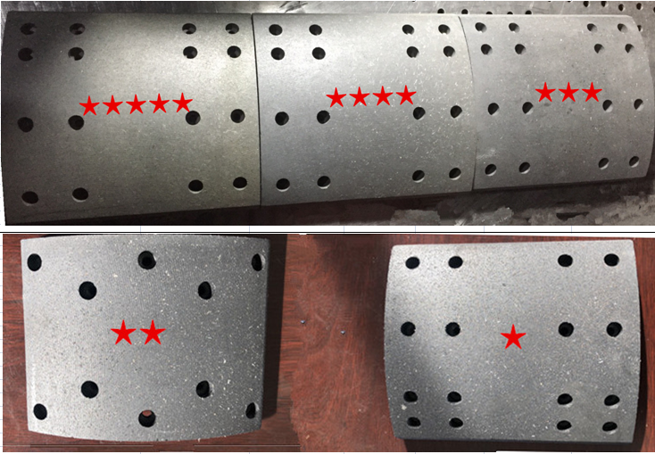 brake lining (4)